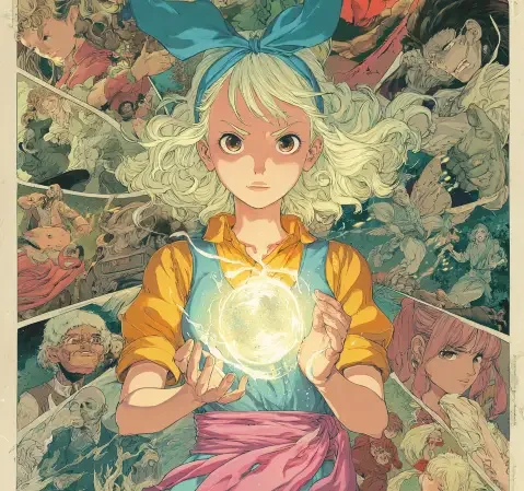 漫蛙漫画综合题材条目封面示意，展示封面墙中的条目呈现方式